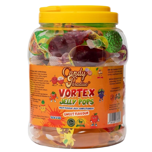 Vortex *JAR* Jelly Pops 50x35g dimarkcash&carry