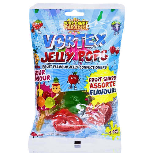 Vortex Jelly Pops Sour 12x315g