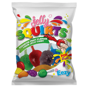 Jelly Squirts - Fruit Flavour Liquid Jelly 24x272g dimarkcash&carry