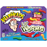 Warheads Theatre Box Lil Worms 12x99g (4oz) dimarkcash&carry