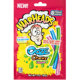 Warheads Ooze Chews Ropes 12X85G(3Oz) dimarkcash&carry