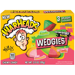 Warheads Theatre Wedgies Chewy Candy 12X99G (3.5Oz) dimarkcash&carry