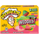 Warheads Theatre Wedgies Chewy Candy 12X99G (3.5Oz) dimarkcash&carry