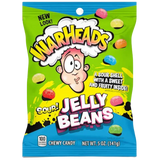 Warheads Sour Jelly Beans Peg Bag 12X141G (5Oz)