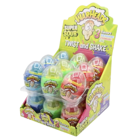 Warheads Super Sour Twist & Shake Eggo 18X18G dimarkcash&carry