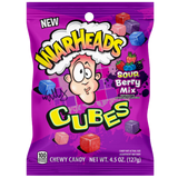 Warheads Berry Cubes Peg Bag 12x127g(4.5oz) dimarkcash&carry