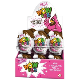 Wow Egg Big 24X20G Pink dimarkcash&carry