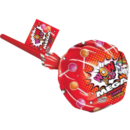 Wow Mega Lollipop 20x150g dimarkcash&carry