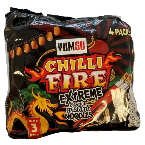Yumsu Chilli Fire Extreme Noodles 15X(4X70G) dimarkcash&carry