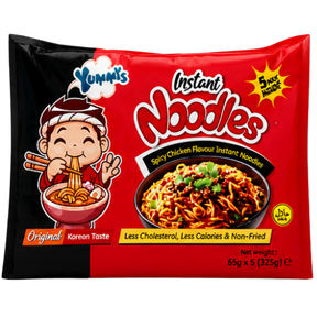 Yummys Noodles Spicy chicken 12x(5X65g) dimarkcash&carry
