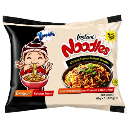 Yummys Noodles chicken 12x(5X65g) dimarkcash&carry