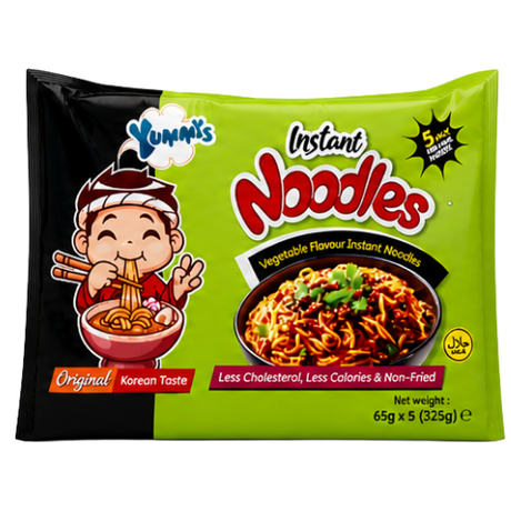 Yummys Noodles Vegetable 12x(5X65g) dimarkcash&carry