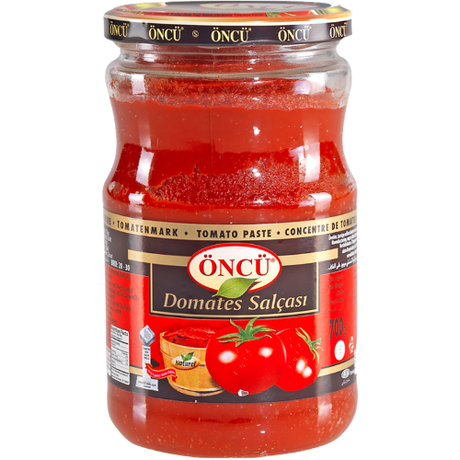Oncu Tomato Paste Glass 12x700g dimarkcash&carry