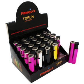 FLAMEJACK WINDPROOF LIGHTER 25PCS dimarkcash&carry