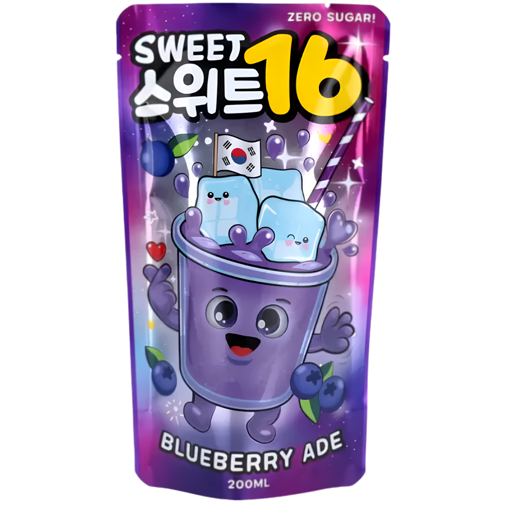 Sweet16 Blueberry 10X200ml dimarkcash&carry