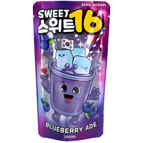 Sweet16 Blueberry 10X200ml dimarkcash&carry
