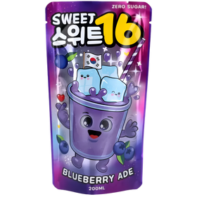 Sweet16 Blueberry 10X200ml dimarkcash&carry