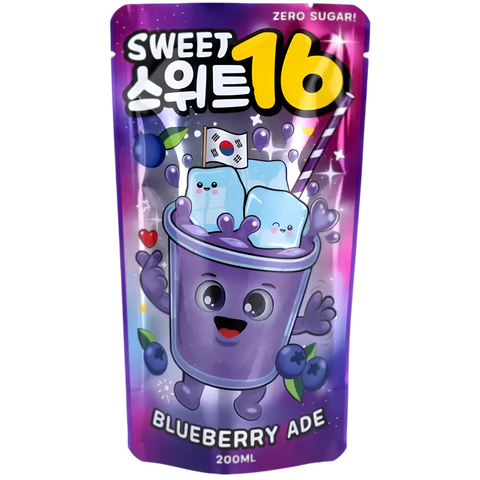 Sweet16 Blueberry 10X200ml dimarkcash&carry