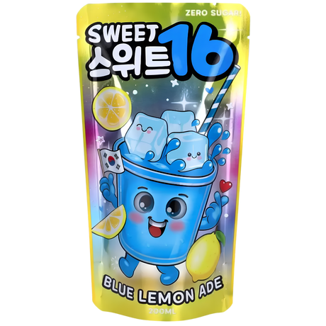 Sweet16 Blue Lemon 10X200ml dimarkcash&carry