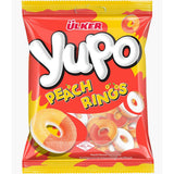 Ulker Yupo Jelly Peach Rings 24X70g dimarkcash&carry