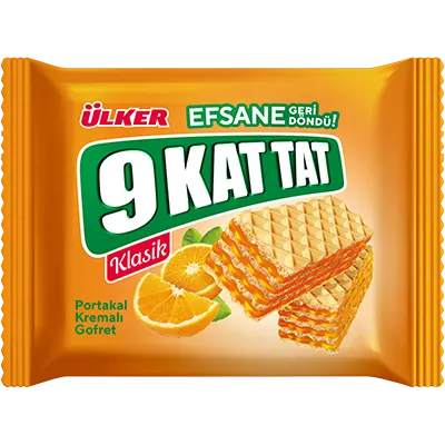 Ulker 9 Kat Tat Orange Wafer 24x39g dimarkcash&carry