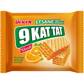 Ulker 9 Kat Tat Orange Wafer 24x39g dimarkcash&carry