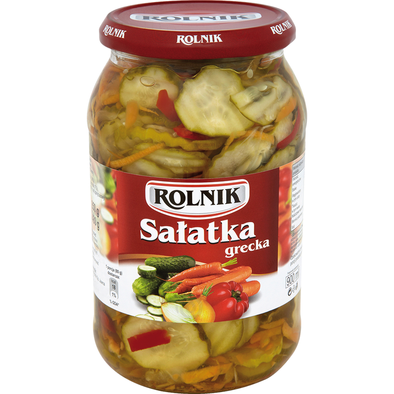 Rolnik Greek Veg. Salad -6x900g dimarkcash&carry