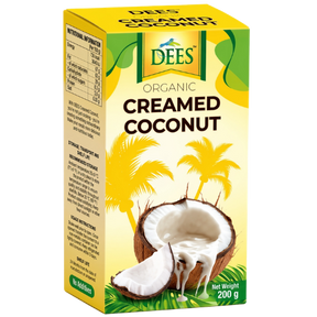 Dees Creamed Coconut 12x200g dimarkcash&carry