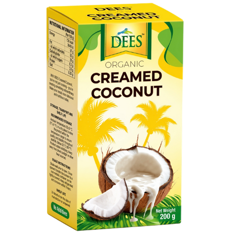 Dees Creamed Coconut 12x200g dimarkcash&carry