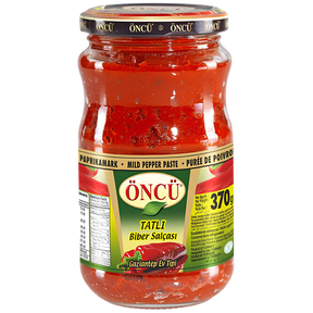 Oncu Pepper Paste Mild -Glass 12x370g dimarkcash&carry