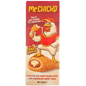 Mr. Chicko Chicken Chocolate 12x50g dimarkcash&carry