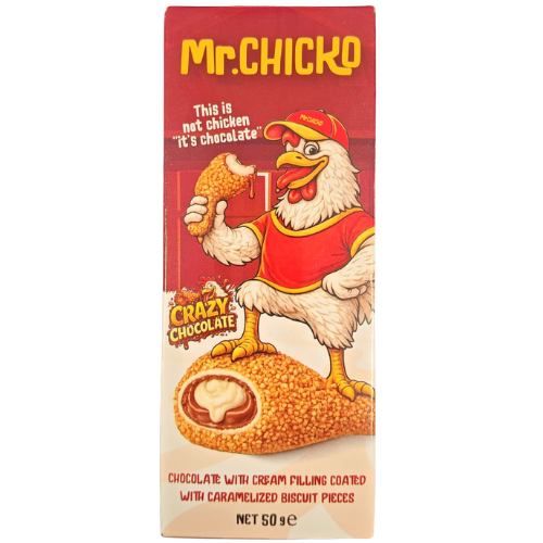 Mr. Chicko Chicken Chocolate 12x50g dimarkcash&carry