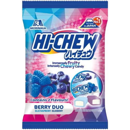 HI-CHEW Berry Duo Raspberry-Blueberry 12X80g dimarkcash&carry