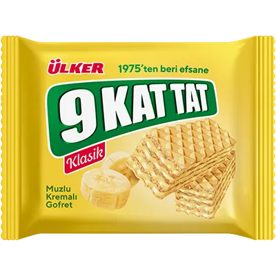 Ulker 9 Kat Tat Banana Wafer 24x39g dimarkcash&carry