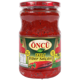 Oncu Pepper Paste Mild Glass 12x700g dimarkcash&carry