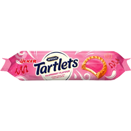 McVities Tartlets Biscuits *Raspberry* Ulker 18x100g dimarkcash&carry