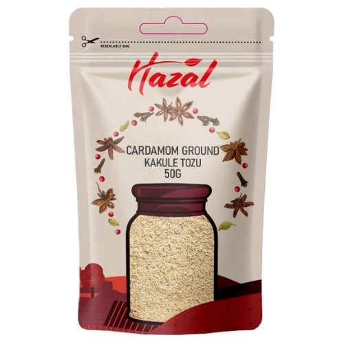 Hazal (507) Cardamom Ground  8x50g dimarkcash&carry