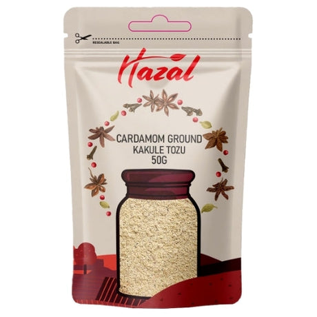 Hazal (507) Cardamom Ground  8x50g dimarkcash&carry