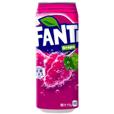 Fanta *Japanese*  Grape 24x500ml dimarkcash&carry