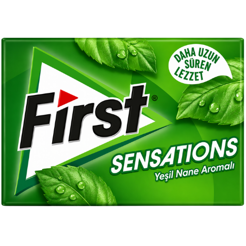 First Chewing Gum Peppermint 12X27g dimarkcash&carry