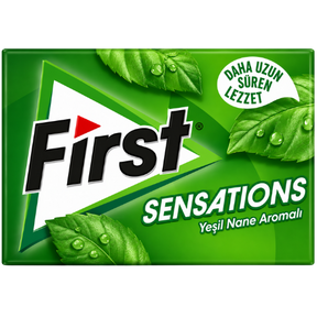 First Chewing Gum Peppermint 12X27g dimarkcash&carry
