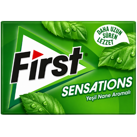 First Chewing Gum Peppermint 12X27g dimarkcash&carry
