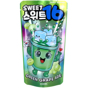 Sweet16 Green Grape 10X200ml dimarkcash&carry