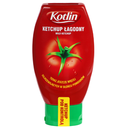 Kotlin Ketchup Mild (Lagodny) 12X450G