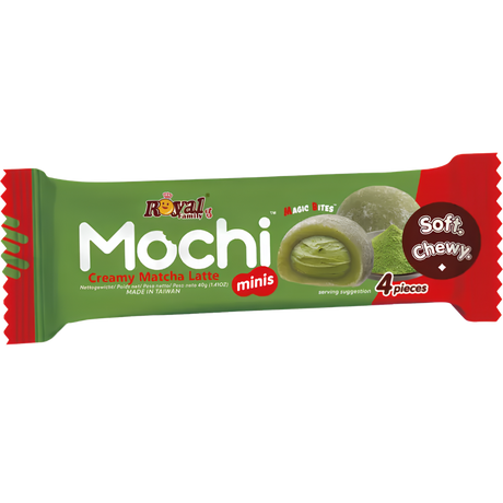 Royal Mochi SnackPack Creamy Match Latte 12X40g dimarkcash&carry