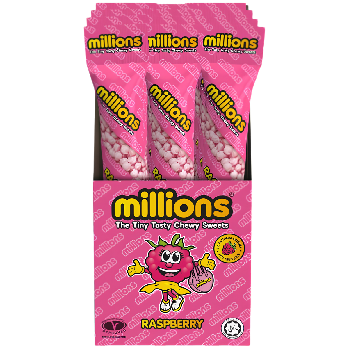 Millions Raspberry Tube 12x55g dimarkcash&carry