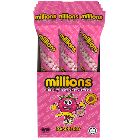 Millions Raspberry Tube 12x55g dimarkcash&carry