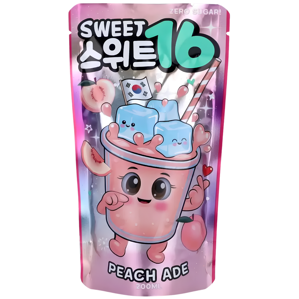 Sweet16 Peach 10X200ml dimarkcash&carry