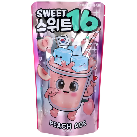 Sweet16 Peach 10X200ml dimarkcash&carry