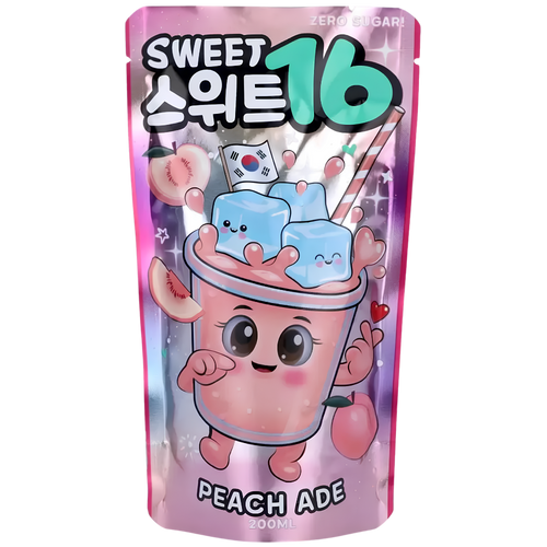 Sweet16 Peach 10X200ml dimarkcash&carry